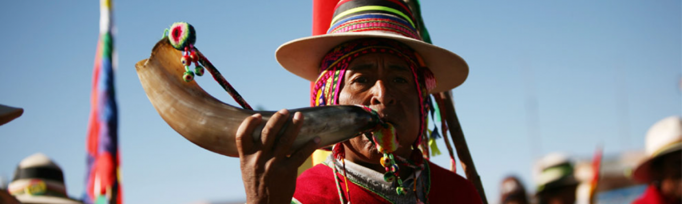 Indigenous man