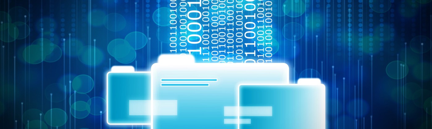 Image of digital data folder