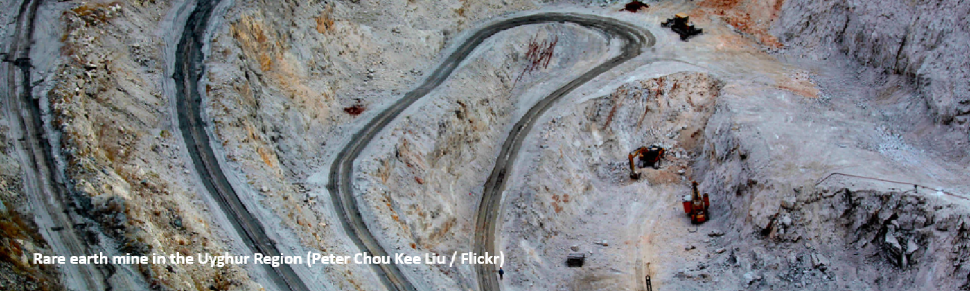 Rare earth mine in the Uyghur Region (Peter Chou Kee Liu / Fickr)