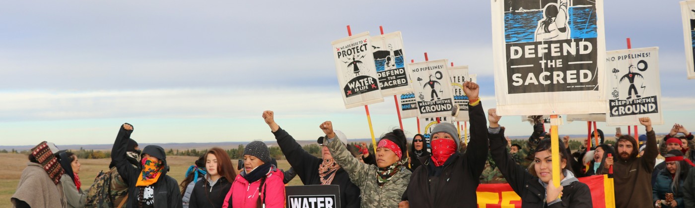 Water rights defenders DAPL