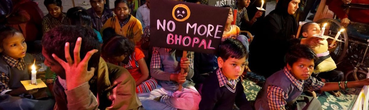 protest for bhopal